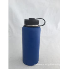 30oz Wide Mouth Stainless Steel Insulated Sports Bottle